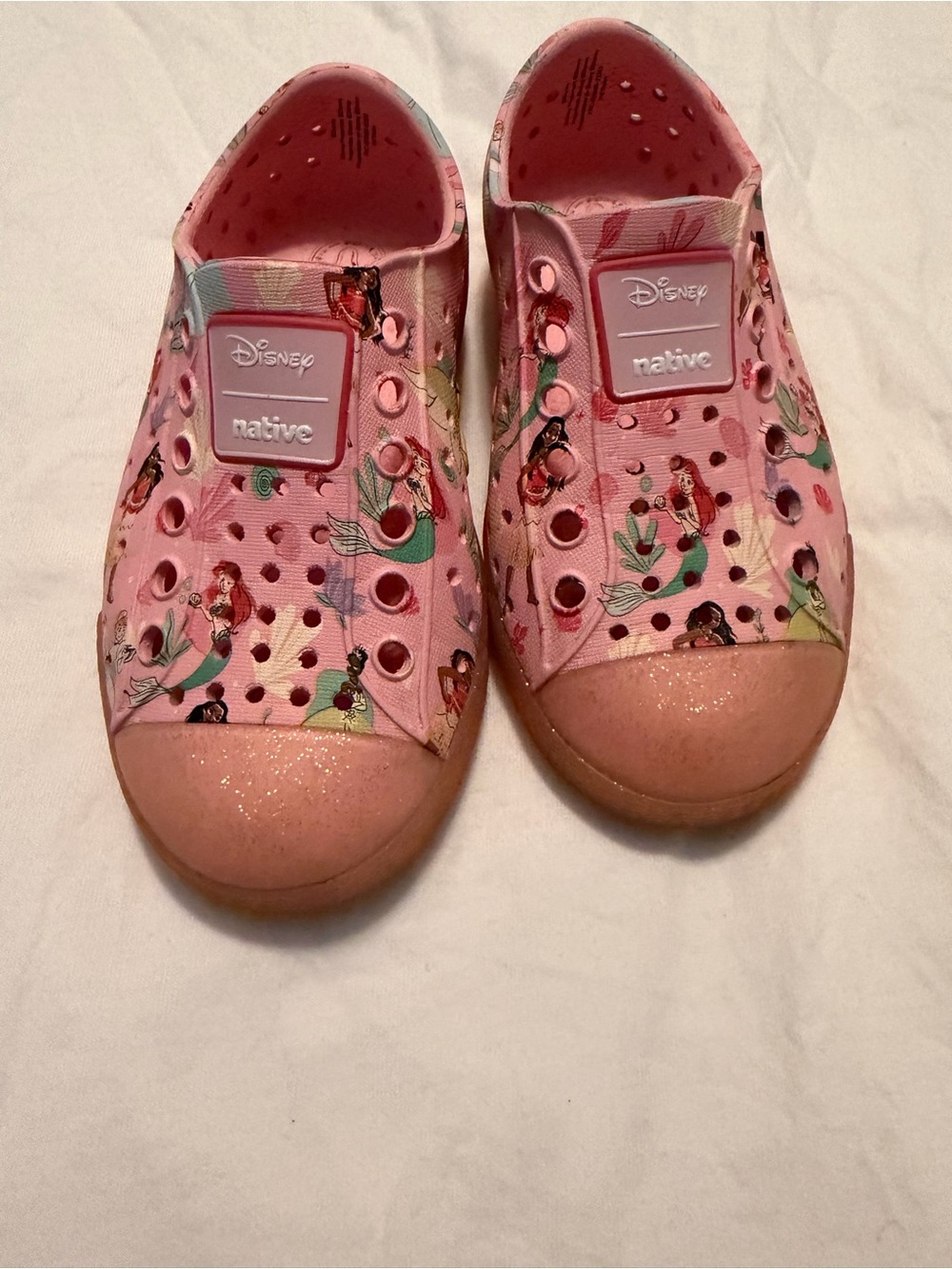 Native Kids Disney princess  Slip-Ons by Native